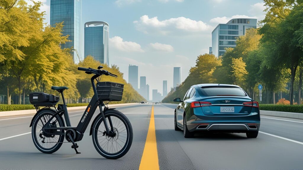 Comparing ebikes to cars in Singapore